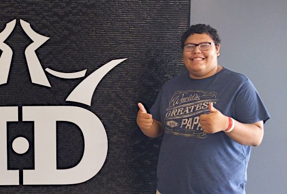 Billy Cayou loves disc golf! Billy Cayou